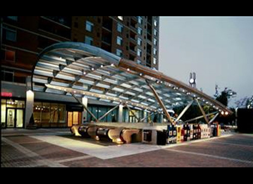 WMATA- Foggy Bottom Station SS canopy