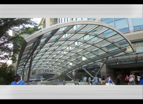 WMATA- Foggy Bottom Station SS canopy